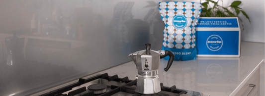 How to make stovetop coffee using a Bialetti Moka Express - Merlo Coffee