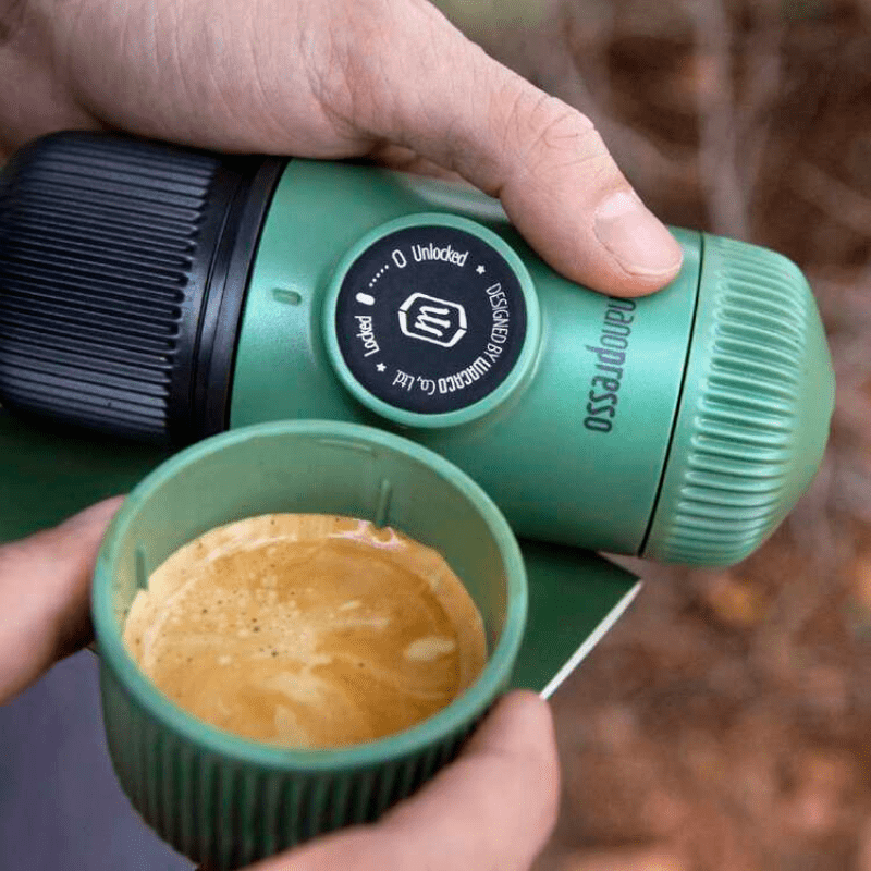Nanopresso Portable Espresso Machine (Moss)