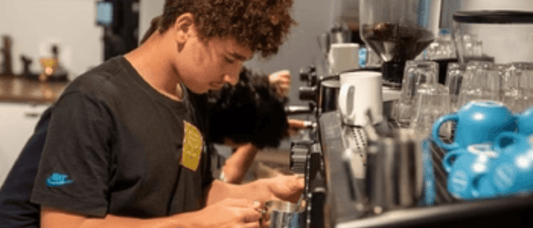 Training with TRACTION - Merlo Coffee