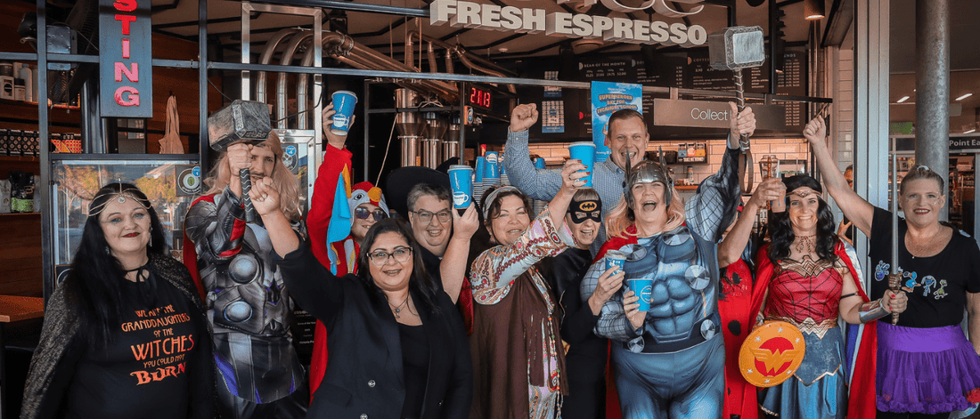 Merlo Coffee and The Sycamore School Celebrating Superpowers - Merlo Coffee