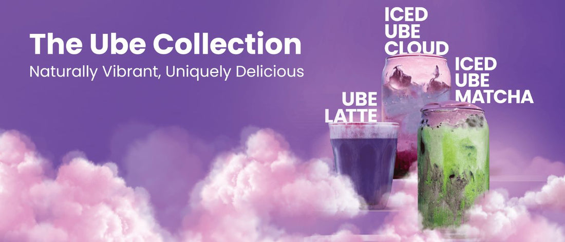 How to Make Ube Iced Matcha, Ube Coconut Cloud and Ube Latte