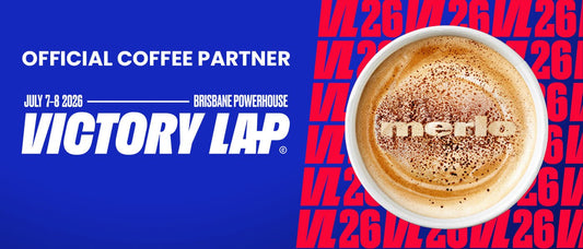 Merlo is the Official Coffee Partner of Victory Lap 2026 - Merlo Coffee