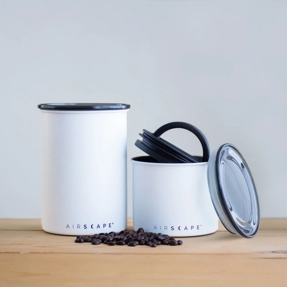 Airscape Coffee Canister | White
