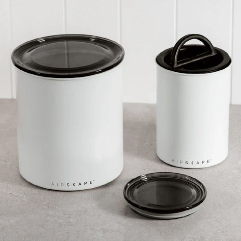 Airscape Coffee Canister | White