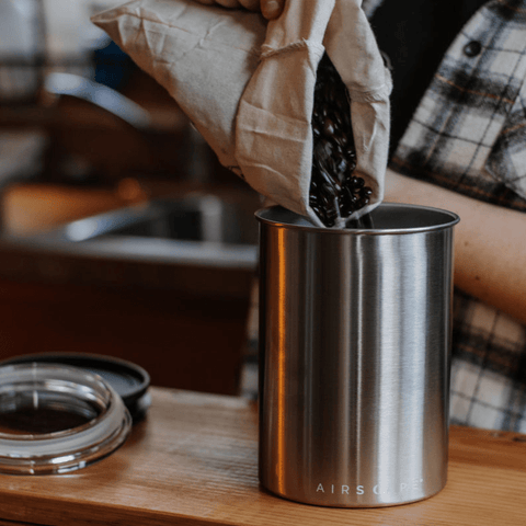 Airscape Coffee Canister - Silver