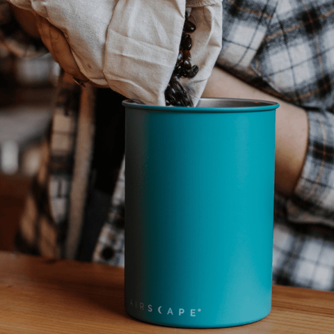 Airscape Coffee Canister - Turquoise