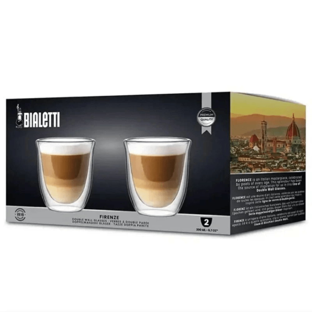 Bialetti Double Wall Firenze Glasses (2PK)