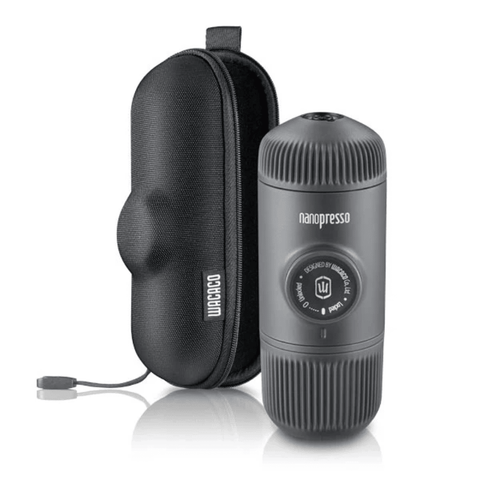 Black Wacaco Nanopresso Portable Espresso Maker
