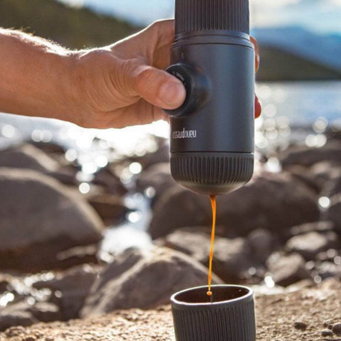 Black Wacaco Nanopresso Portable Espresso Maker