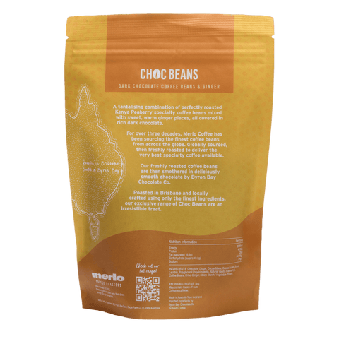 Dark Chocolate Coffee Beans & Ginger