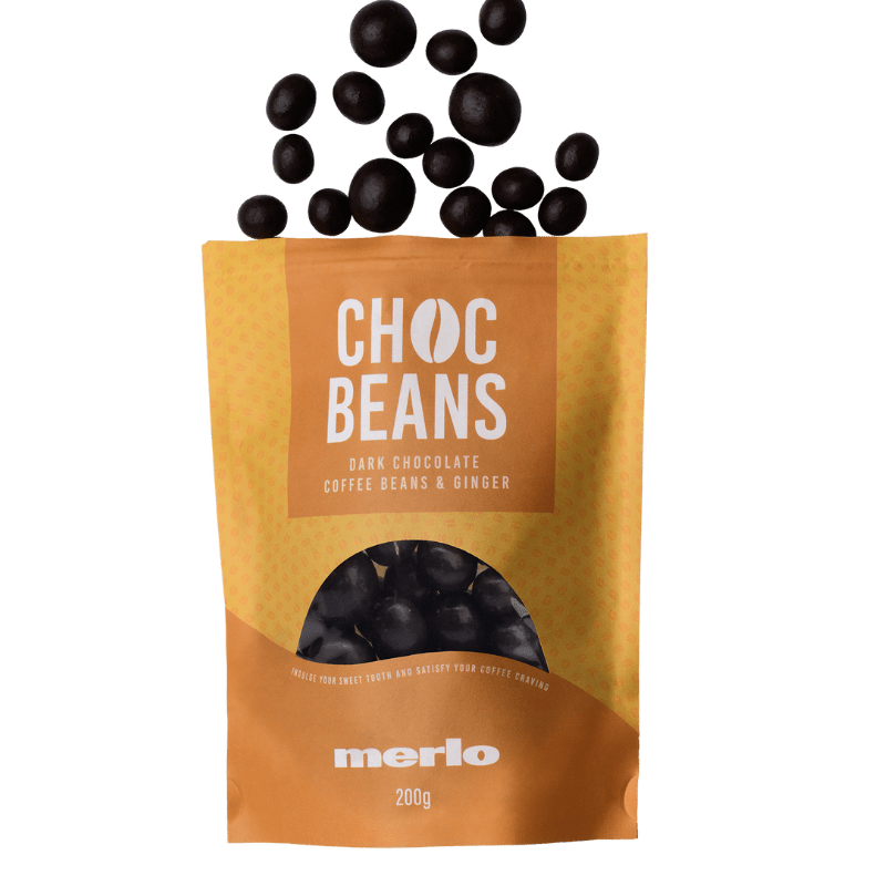 Dark Chocolate Coffee Beans & Ginger