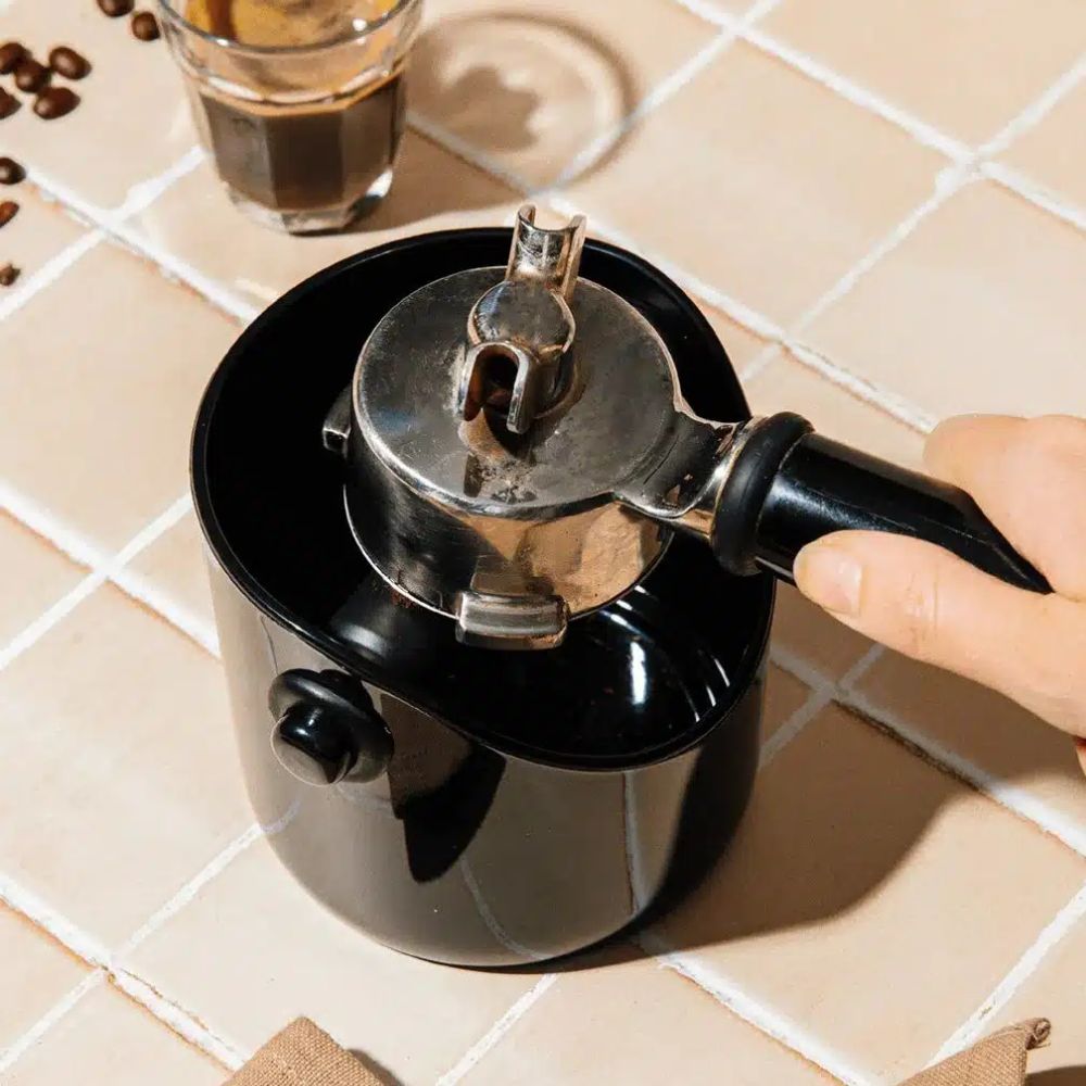 Grindenstein Coffee Knock Box Tamper Bin