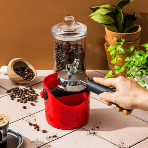 Grindenstein Coffee Knock Box Tamper Bin