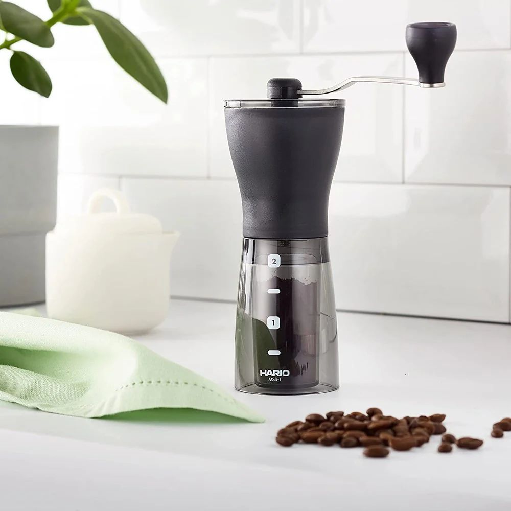 Hario Mini Mill Plus Manual Hand Coffee Grinder | 24g Capacity