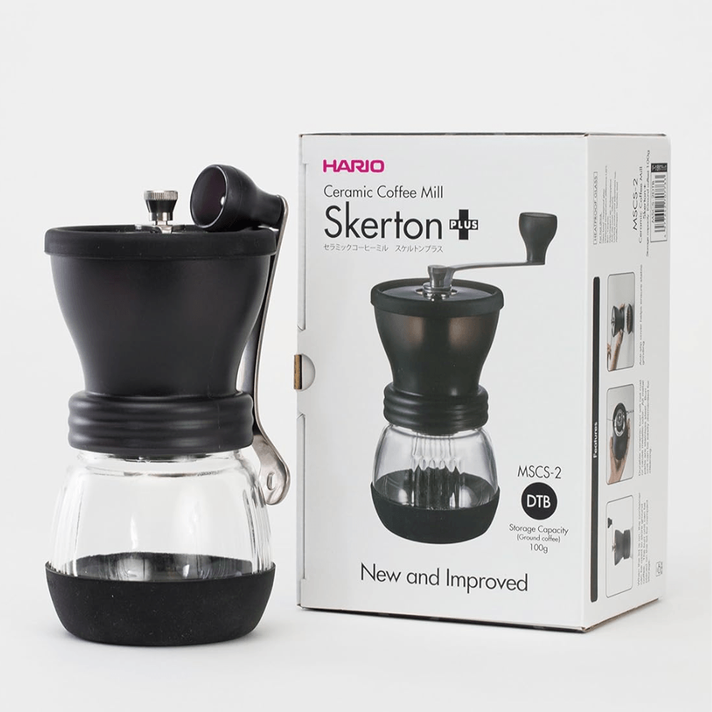 Hario Skerton Plus Manual Hand Coffee Grinder | 100g Capacity