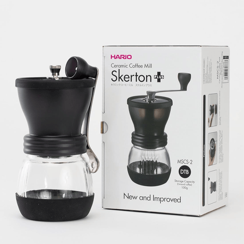 Hario Skerton Plus Manual Hand Coffee Grinder | 100g Capacity
