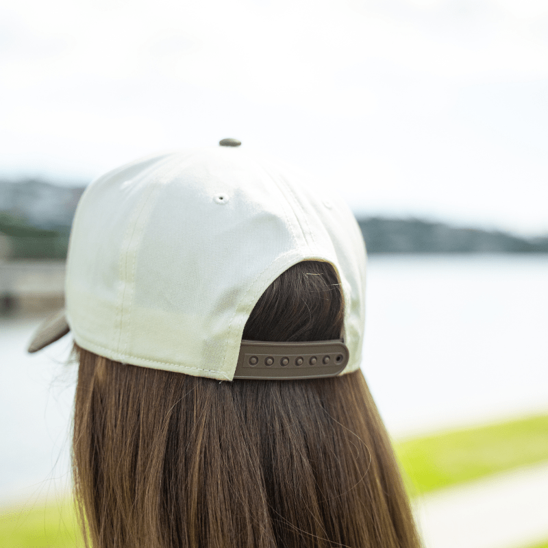 'NOW ROASTING' Two - tone Cap (Natural/Walnut)