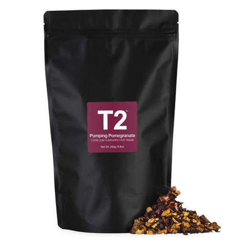 T2 Pumping Pomegranate Tea
