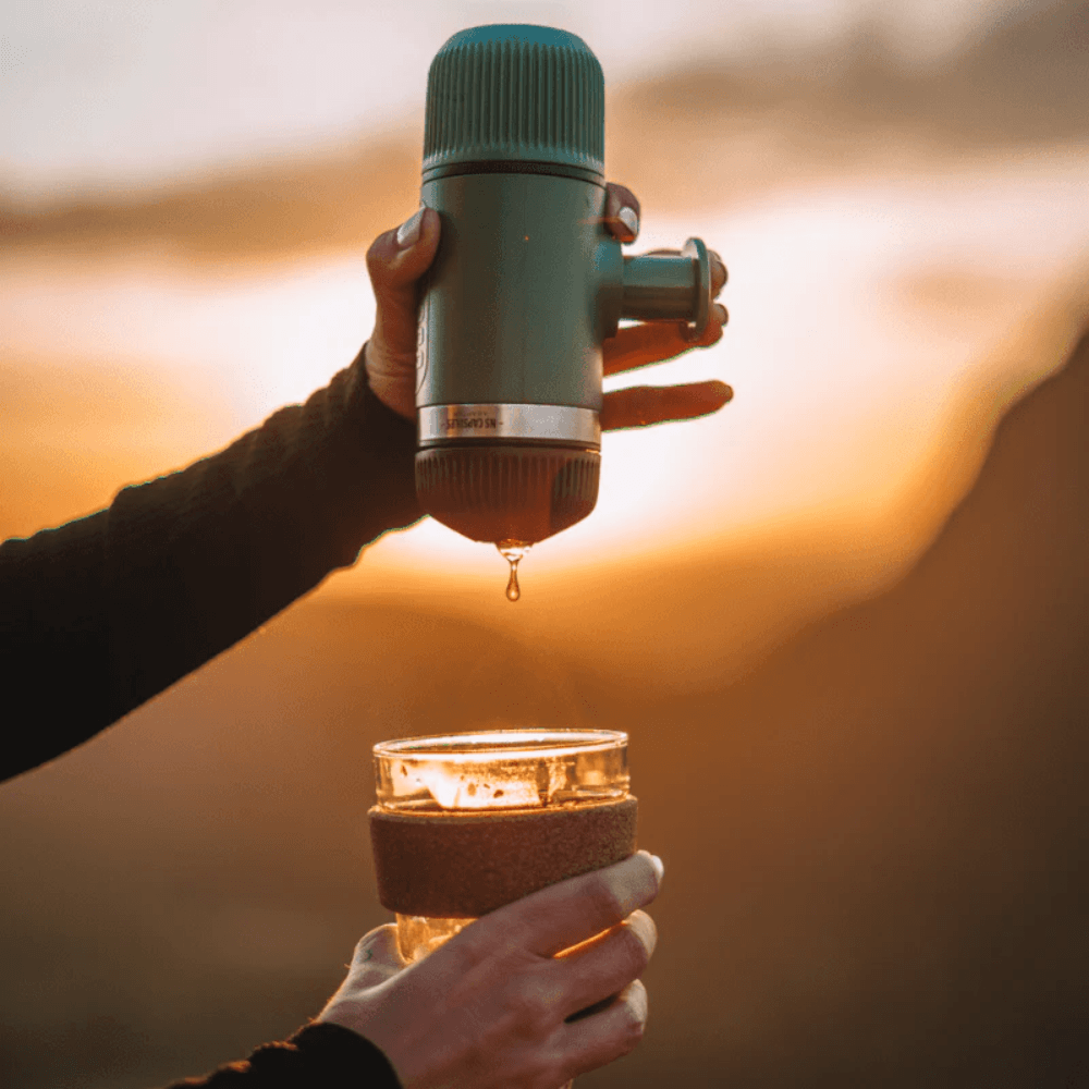 Moss Green Wacaco Nanopresso Portable Espresso Maker