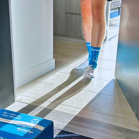 Merlo 'Go with the Flow' Socks