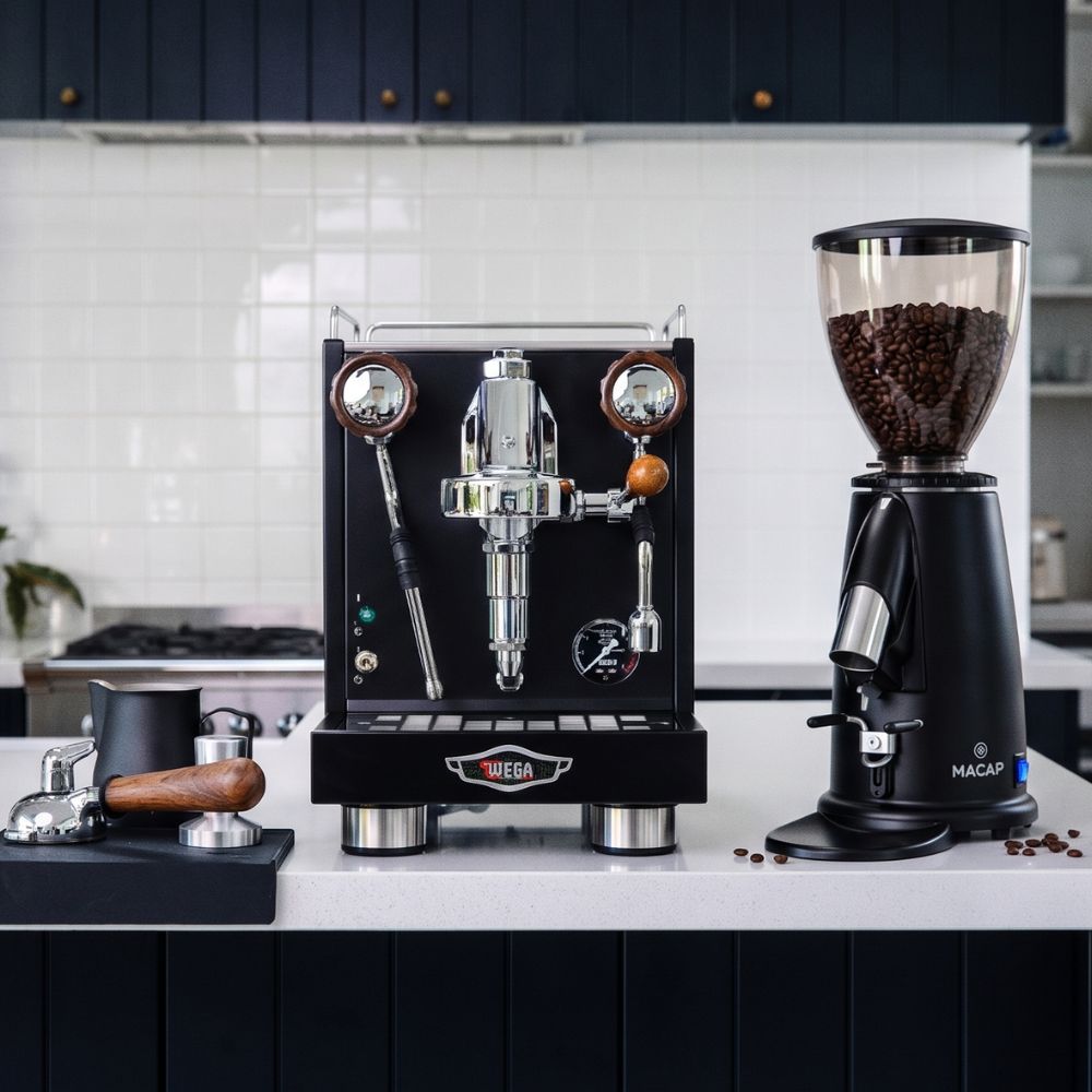 Wega & Macap Complete Italian Home Barista System