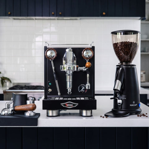 Wega & Macap Complete Italian Home Barista System