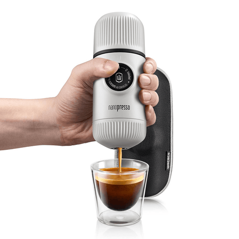 White Wacaco Nanopresso Portable Espresso Maker