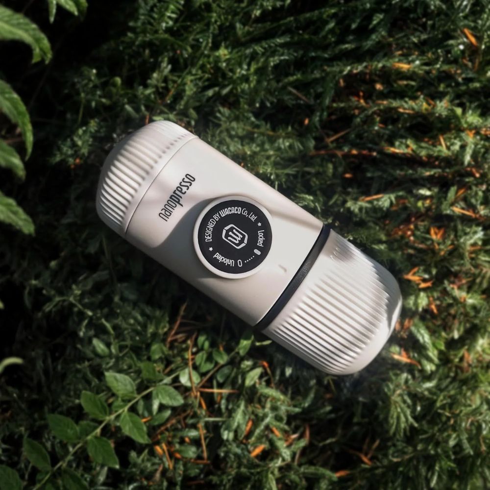White Wacaco Nanopresso Portable Espresso Maker