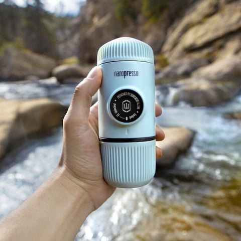 White Wacaco Nanopresso Portable Espresso Maker