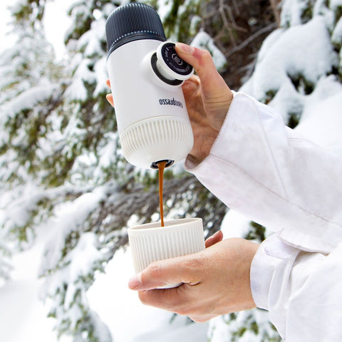 White Wacaco Nanopresso Portable Espresso Maker