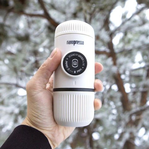 White Wacaco Nanopresso Portable Espresso Maker