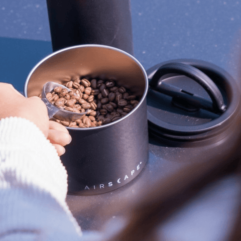 Airscape Coffee Canister - Matte Black