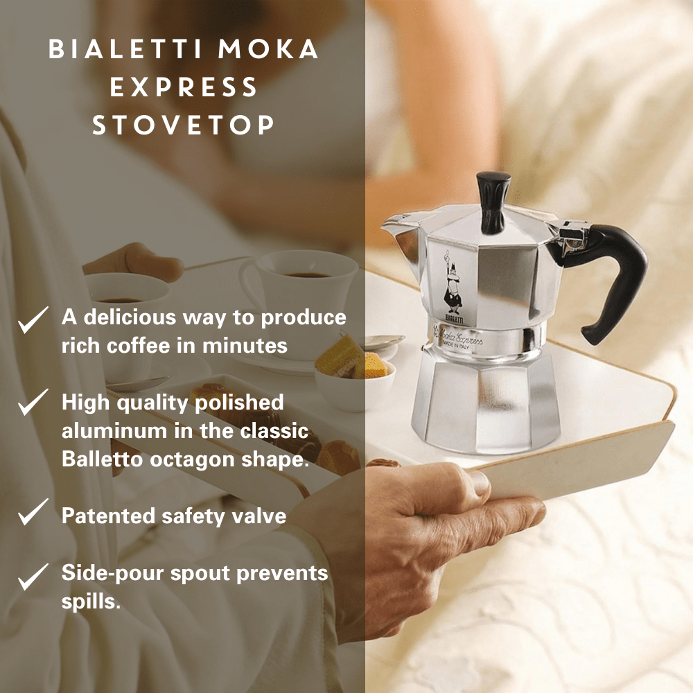 Bialetti Moka Express Merlo Coffee