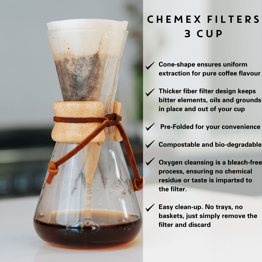 Chemex 3 cup sales filters