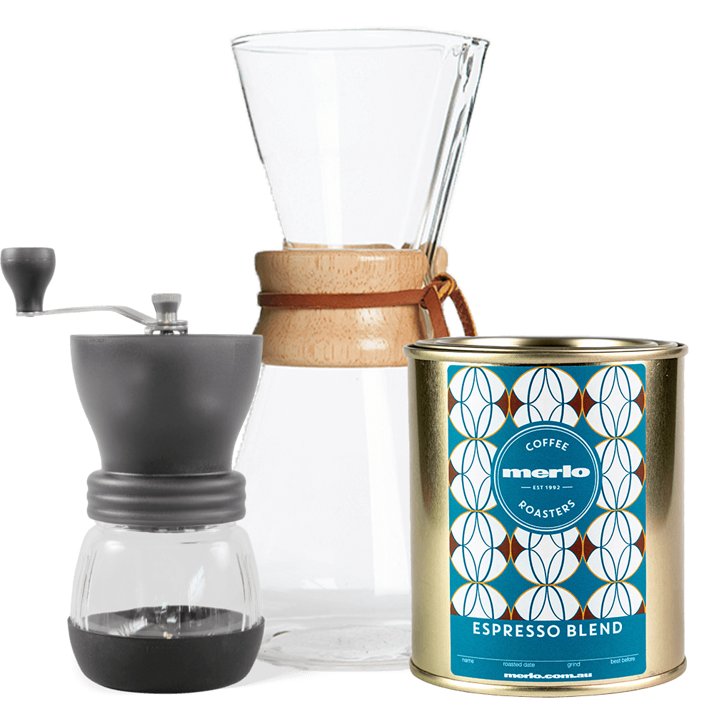 Chemex Pro Coffee Maker Pack | Merlo Coffee