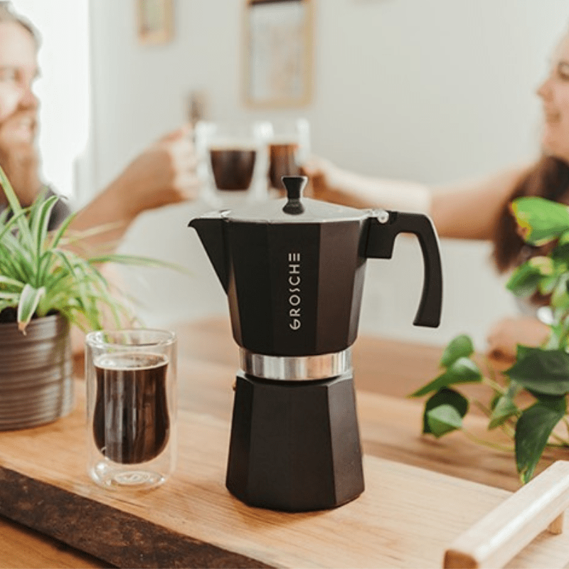 Grosche Milano Stovetop Espresso Maker Merlo Coffee