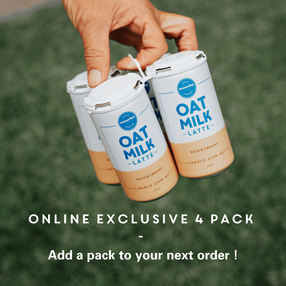 Merlo Coffee Oat Milk Latte four pack online exclusive