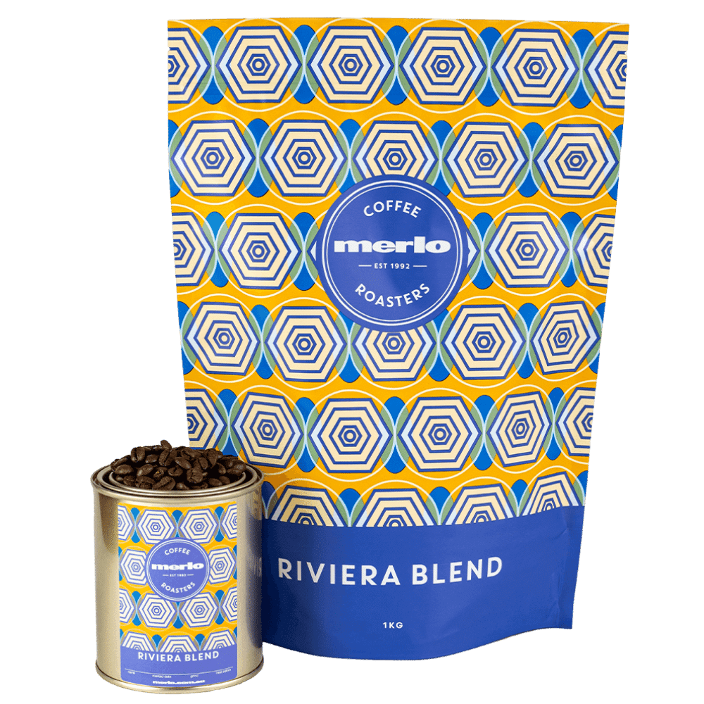 merlo coffee riviera bag and tin